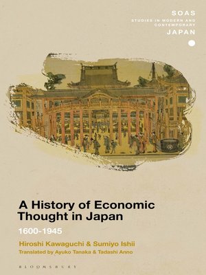 cover image of A History of Economic Thought in Japan
